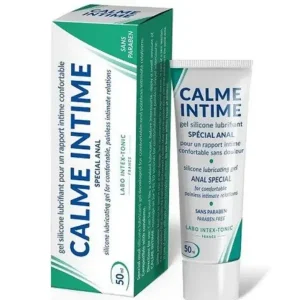 Gel anal Calme intime tube de 50ml , idéal pour detendre l'anus avant pénétration. Livraison sur TAhiti et les iles - Sexshop en ligne plizmetahiti.com