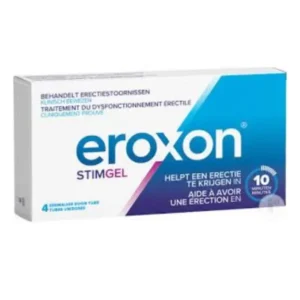 Eroxon (4 tubes) est un traitement sous forme de gel qui aide à avoir une érection en 10 minutes