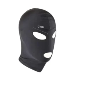Cagoule 3 trous – Accessoire BDSM